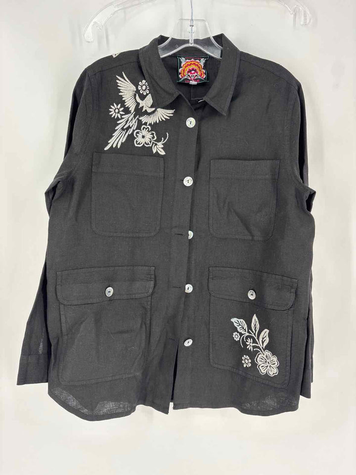 Size S Johnny Was Black Shirt