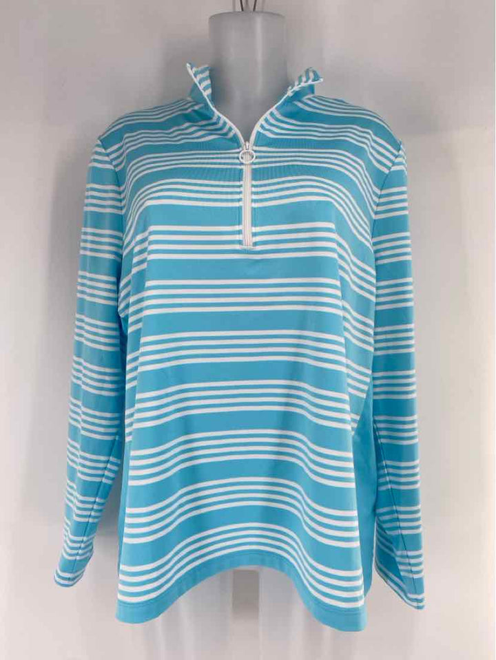 Size XL Chico's Blue Shirt