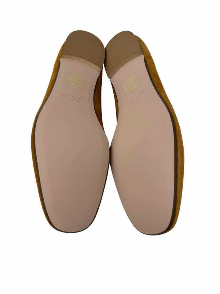 Shoe Size 10 J Crew Brown Flats