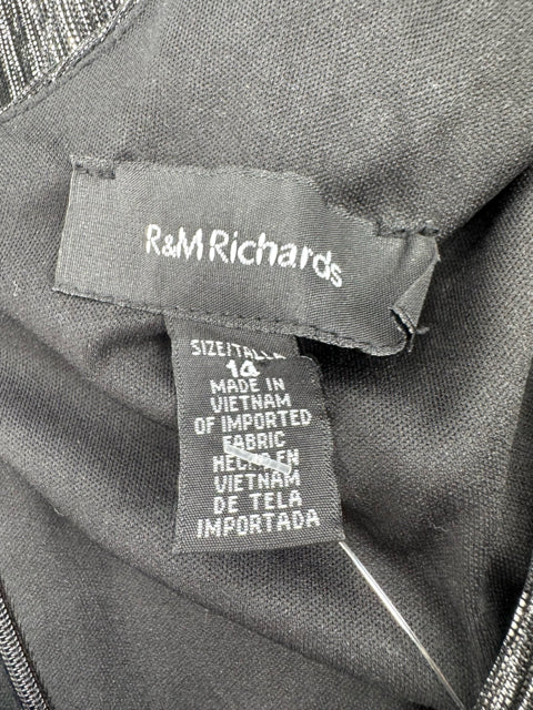 Size 14 R&M RICHARDS Silver PROM
