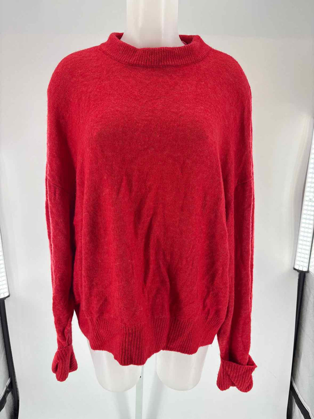 Size M Pilcro & the Letterpress Red Sweater