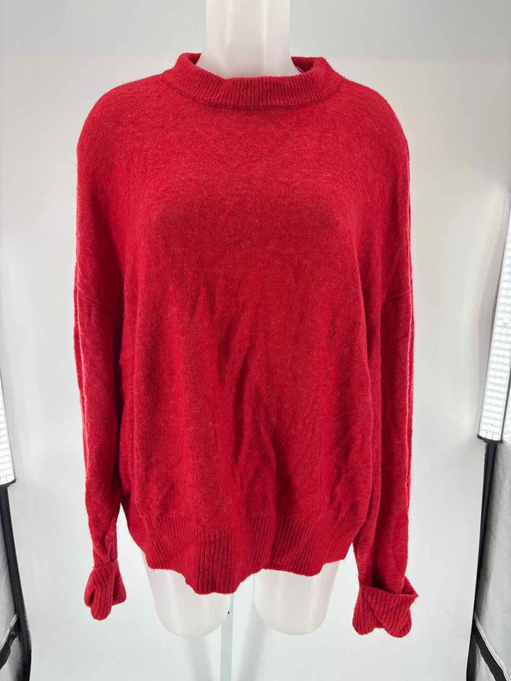Size M Pilcro & the Letterpress Red Sweater