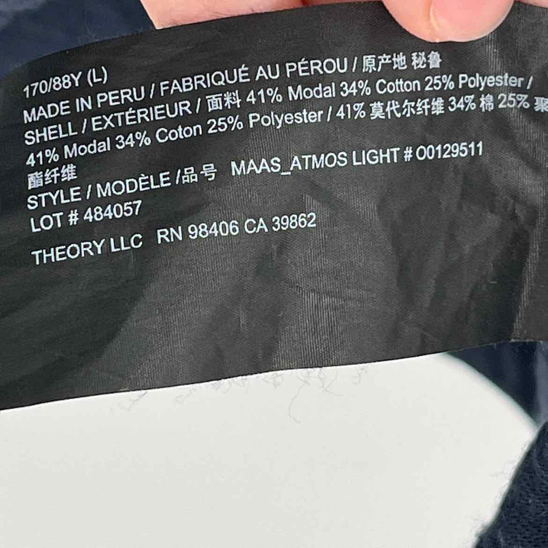 Size L THEORY Navy Shirt
