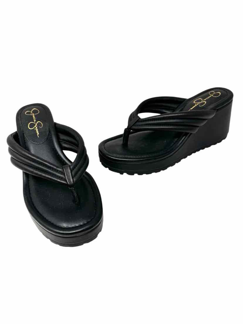 Shoe Size 8 Jessica Simpson Black Sandals