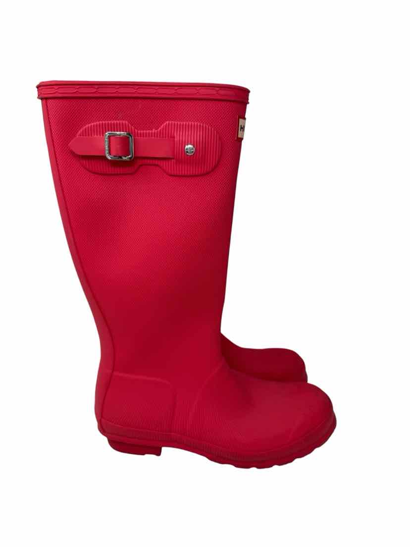 Shoe Size 6 Hunter Red Boots