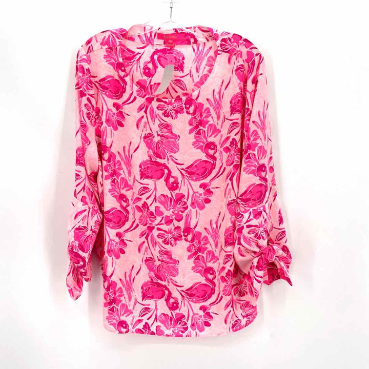 Size XL Lilly Pulitzer PINK PRINT Shirt