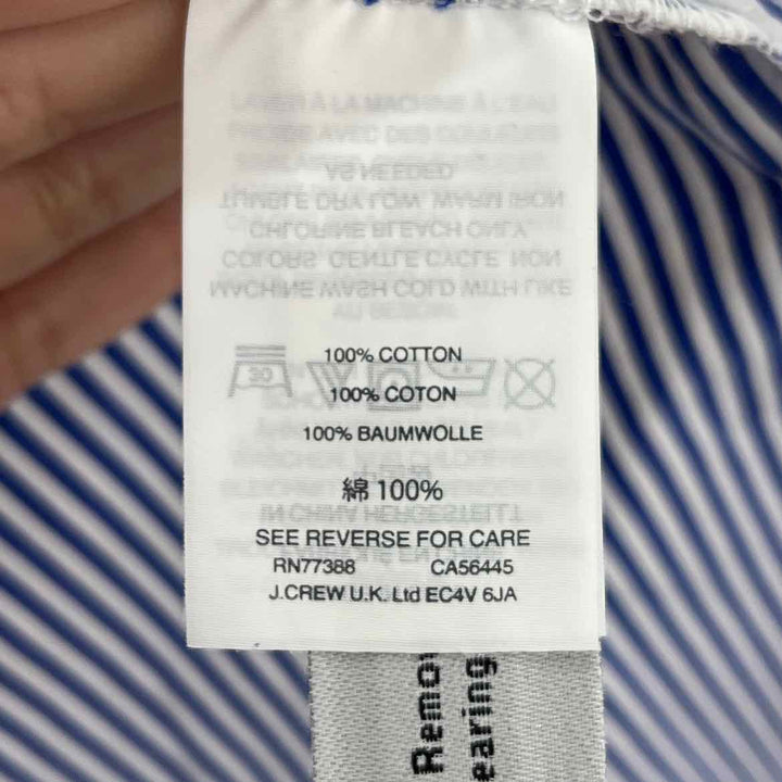 Size 00 J Crew Multi-Color Shirt