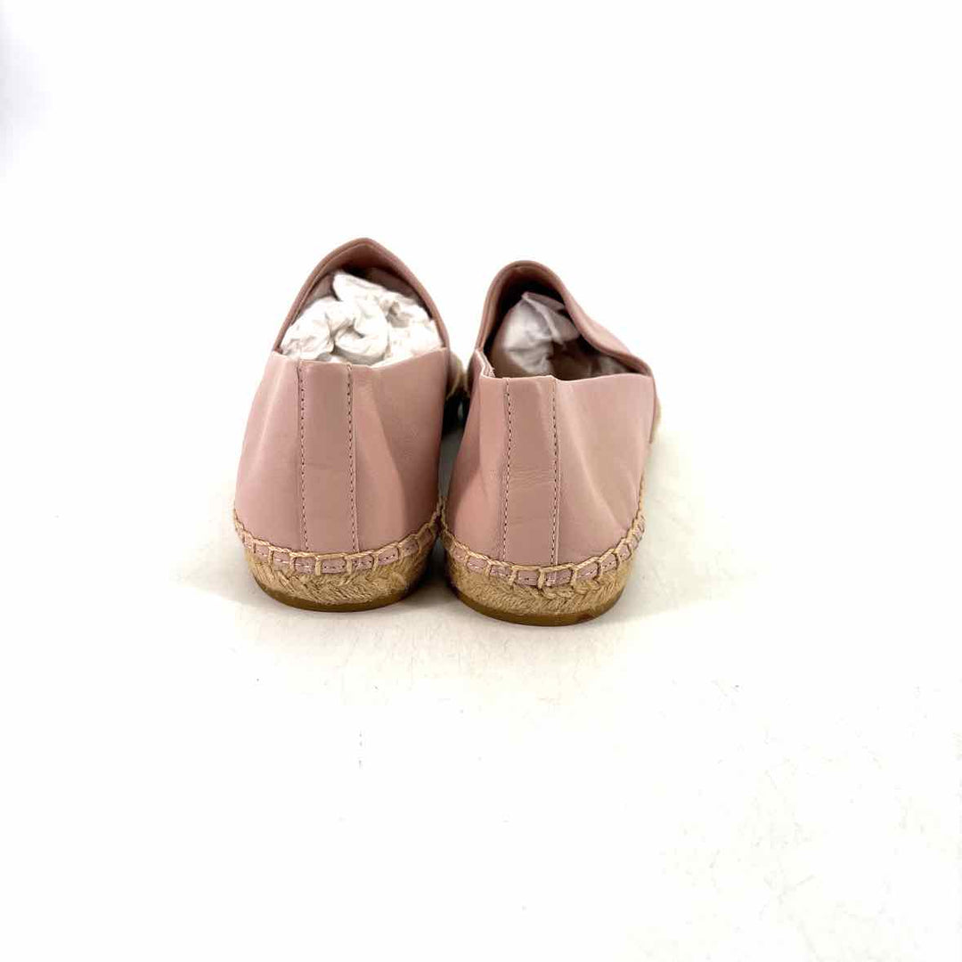 Shoe Size 9 Tory Burch Pale Pink Lace Flats