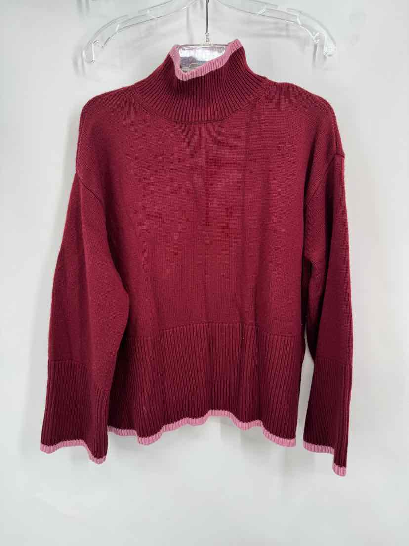 Size M TUCKERNUCK Burgundy Sweater
