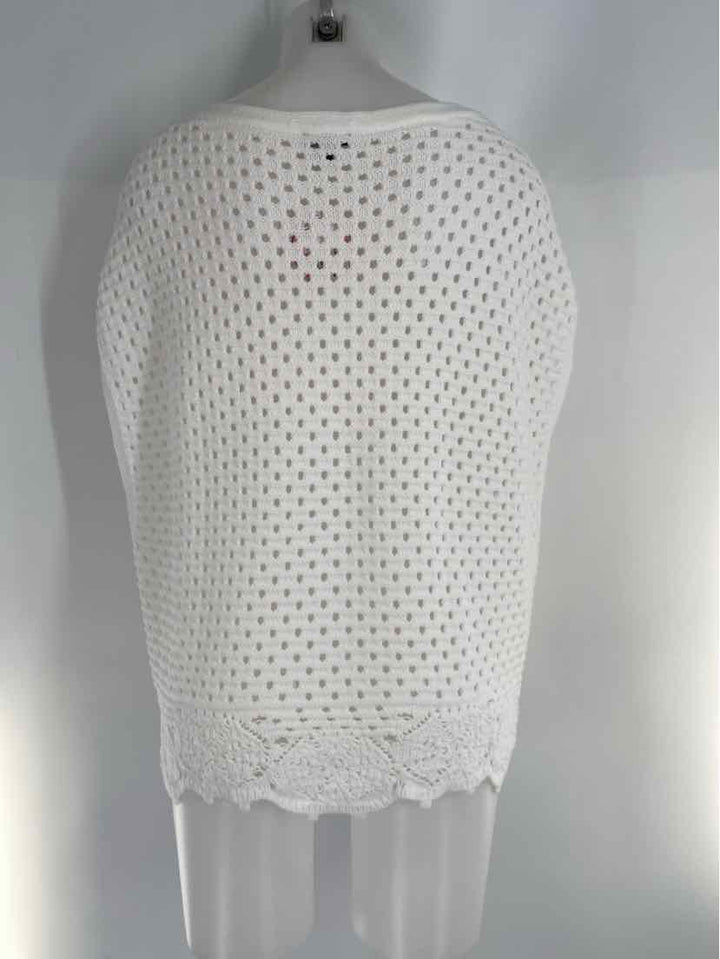 Size M/L Talbots White Knit Sweater