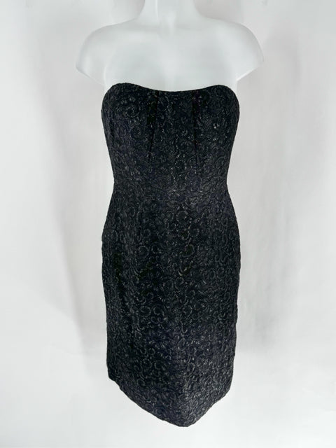 Size 8 J Crew Black Lace Dress