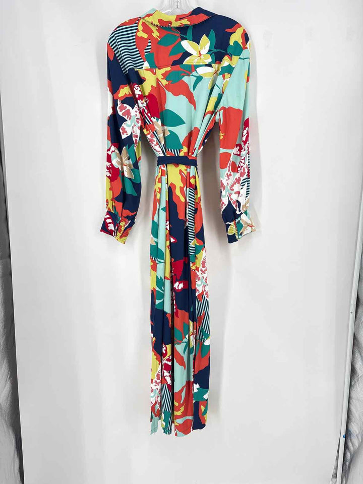 Size 16 Chico's Blue Print Dress