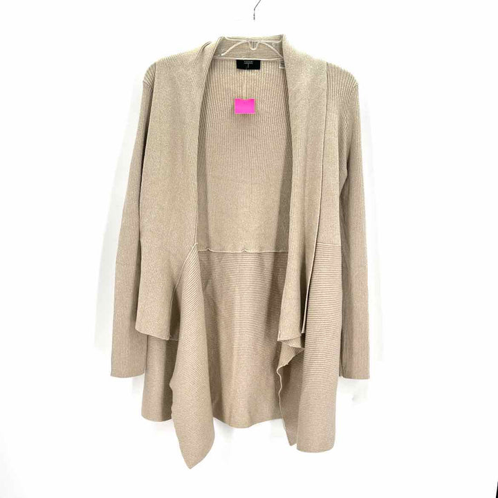 Size M TAHARI Gold Cardigan
