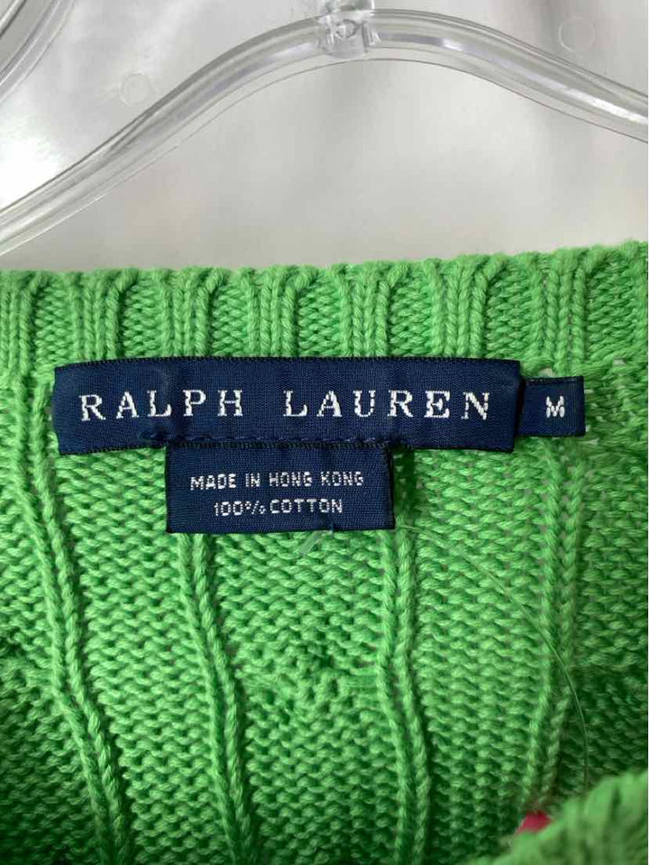 Size M RALPH LAUREN Green Sweater