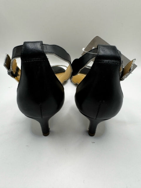 Shoe Size 9 Talbots Black Leather Sandals