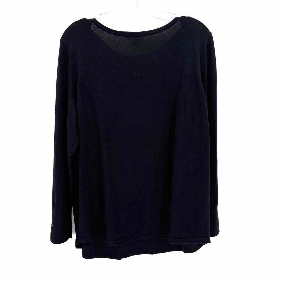 Size XL Chico's Black Sweater