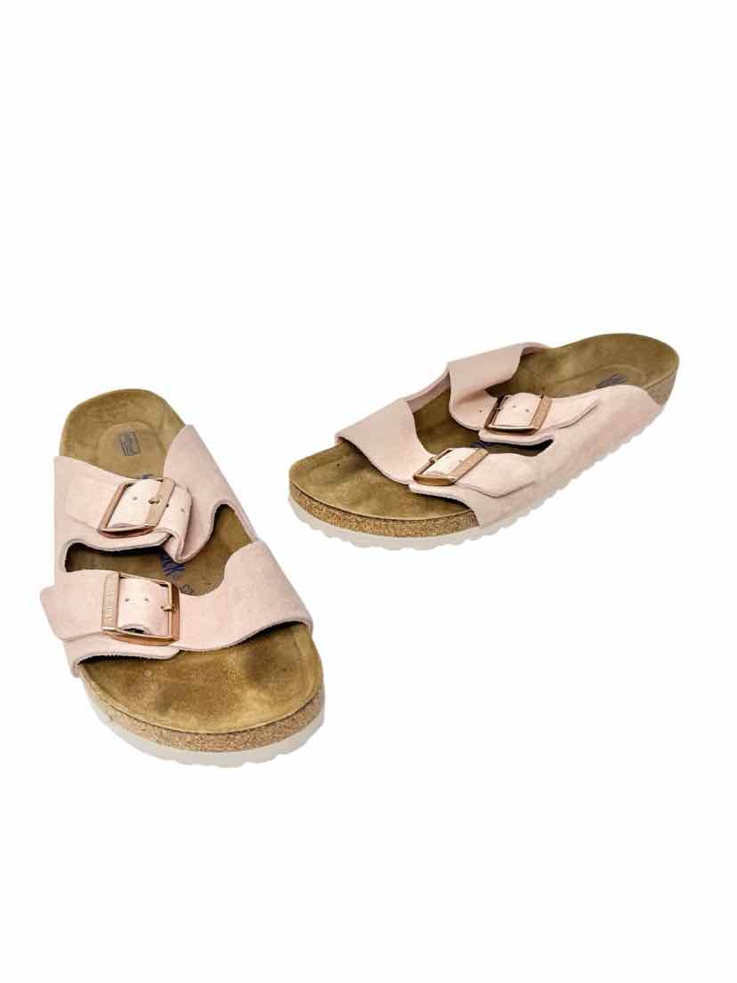 Shoe Size 41 Birkenstock Pink Suede Sandals