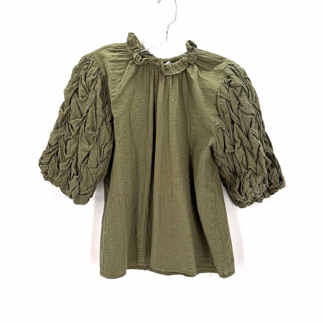 Size S THML Olive Shirt