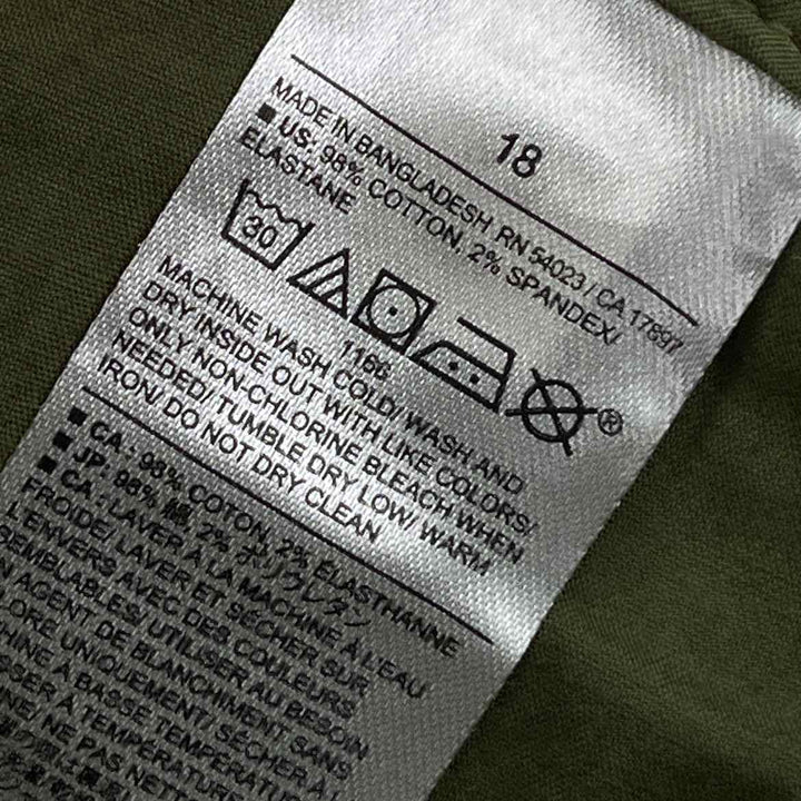 Size 18 Banana Republic Olive Shorts