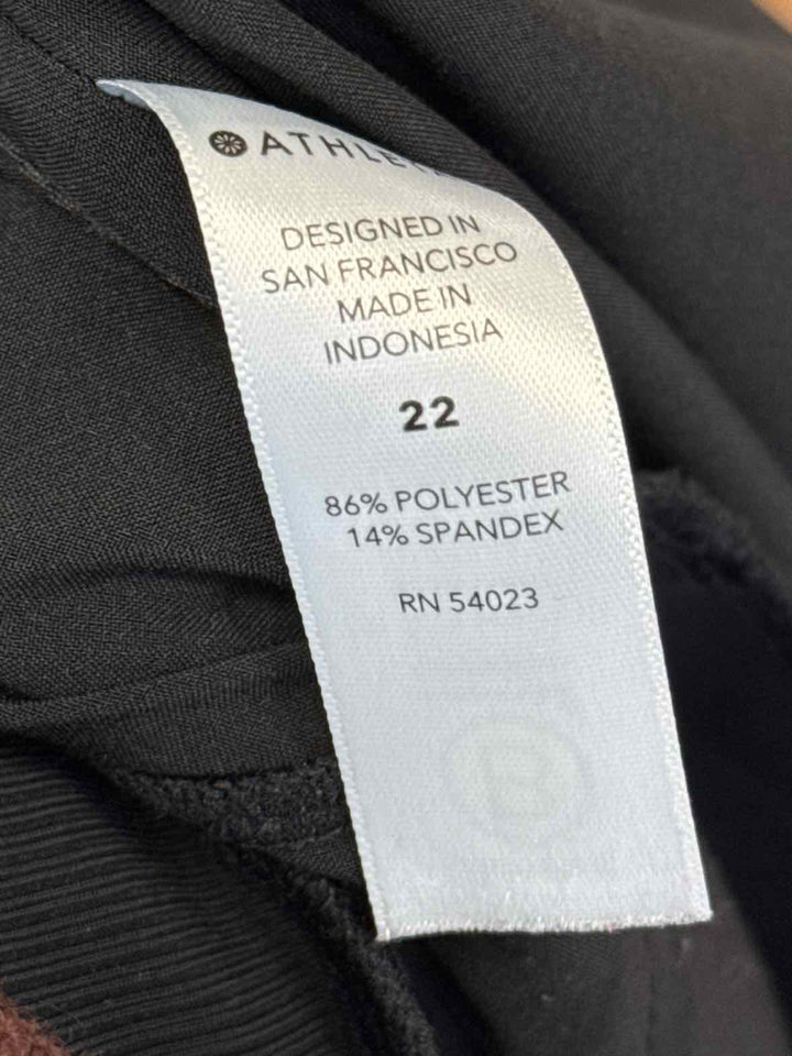 Size 22 Athleta Black Pants