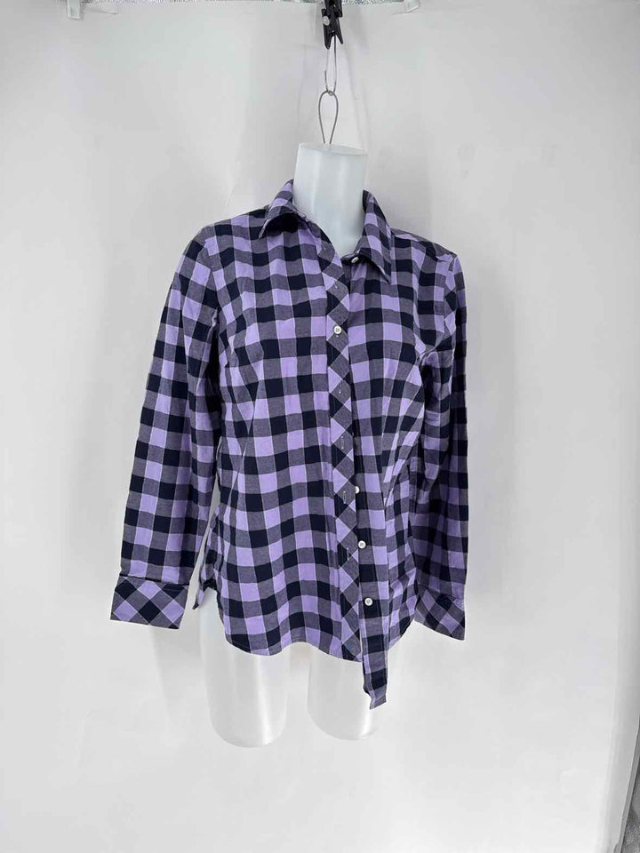 Size 10 Talbots Purple Shirt