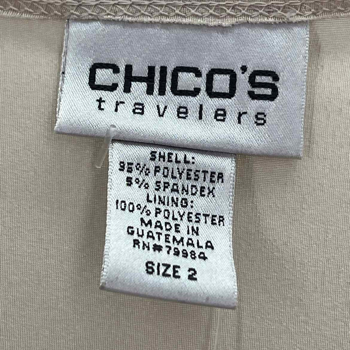Size L Chico's Gold Shirt