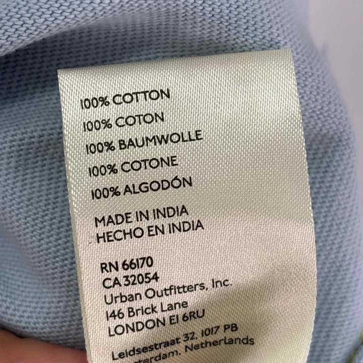 Size L WE THE FREE Light Blue Knit Shirt