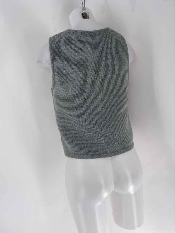 Size S ZENANA Gray Knit Vest
