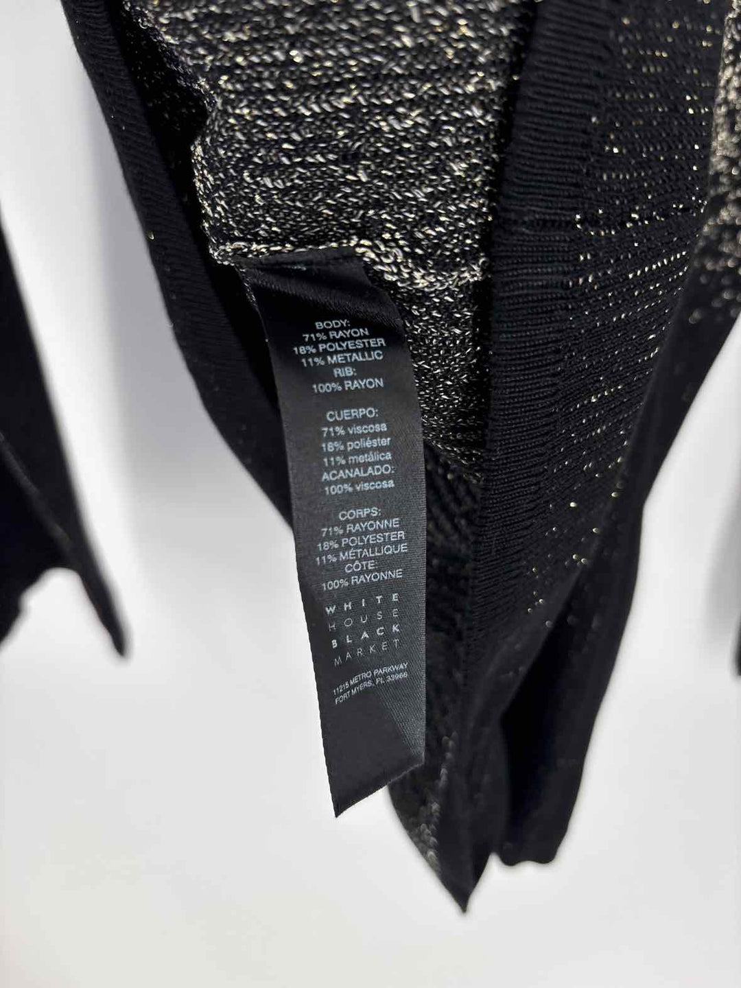 Size S White House Black Market Gold Sweater