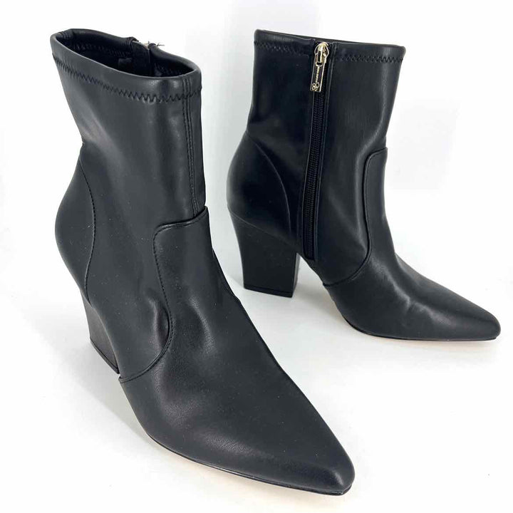 Shoe Size 7.5 Jessica Simpson Black Faux Leather Boots