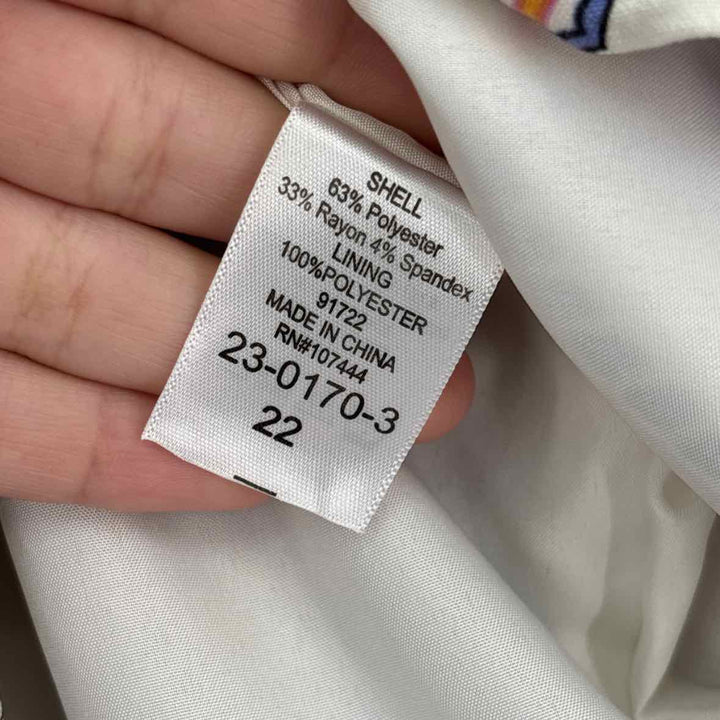 Size 22 White Skirt