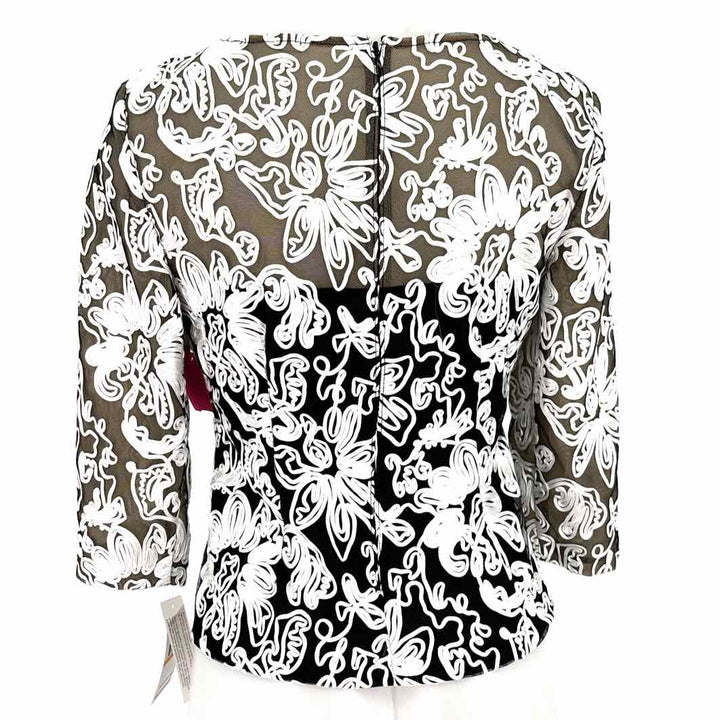 Size Petite ALEX EVENING Black Shirt