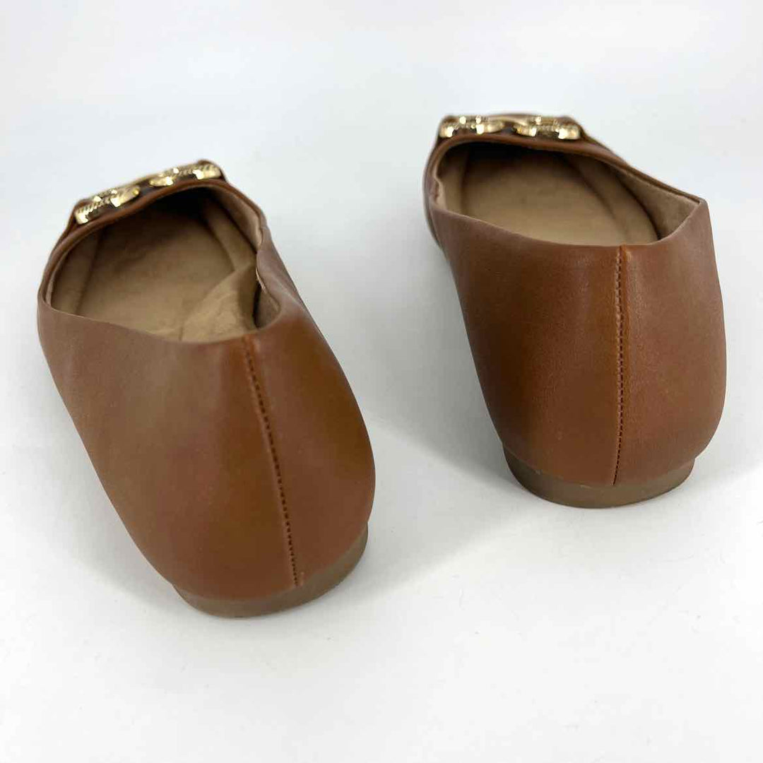 Shoe Size 9.5 Camel Flats