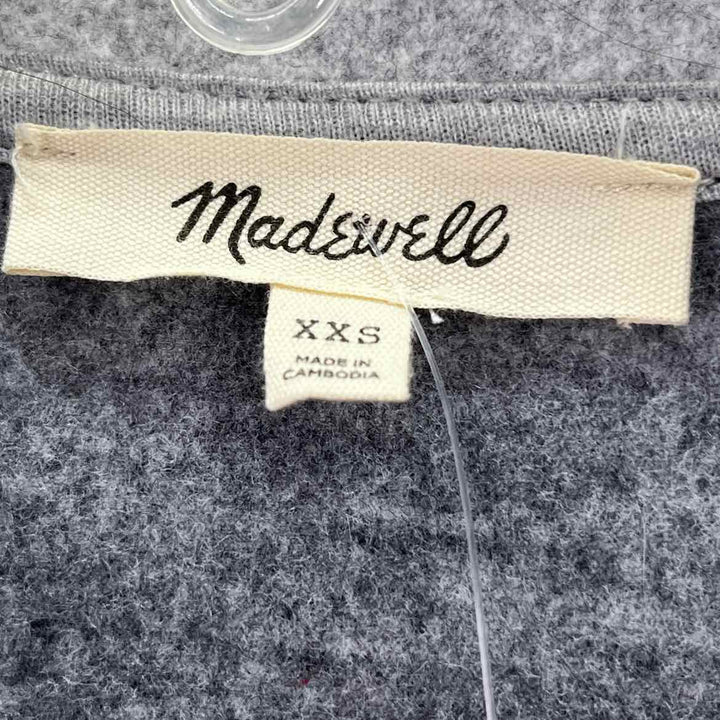 Size XXS MADEWELL Gray Jacket