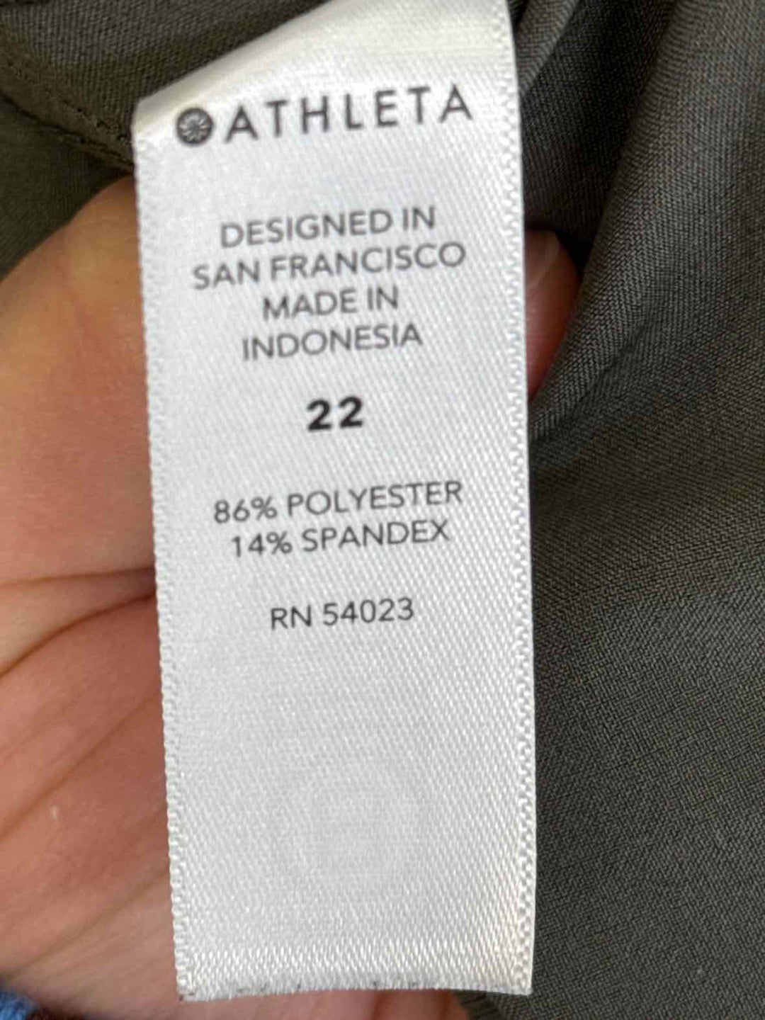 Size 22 Athleta Green Pants
