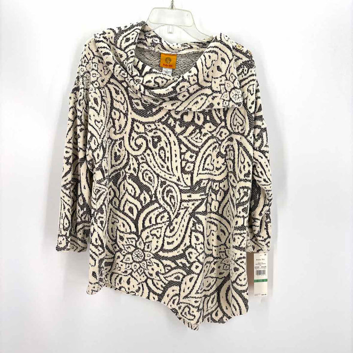 Size L Ruby Rd Ivory Shirt