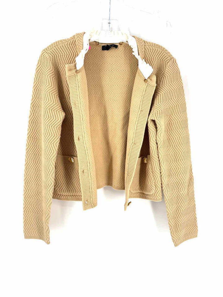 Size M Ann Taylor Tan Sweater