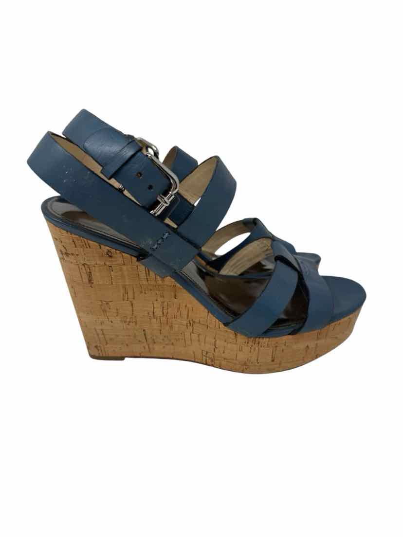 Shoe Size 9 Coach Blue Sandals