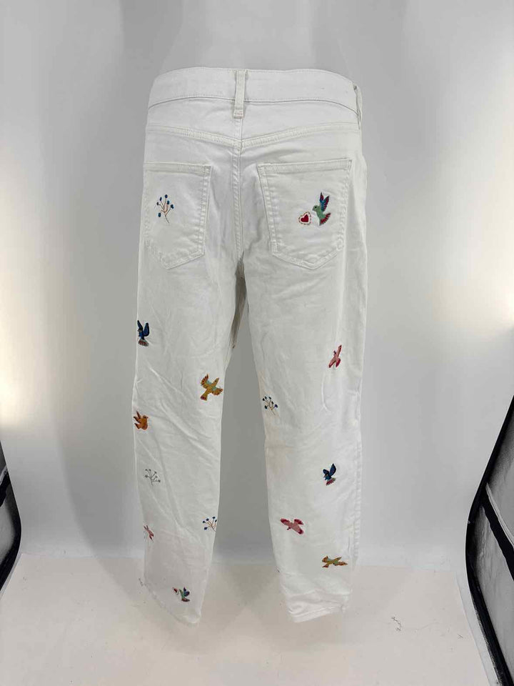 Size 12 Boden White Pants
