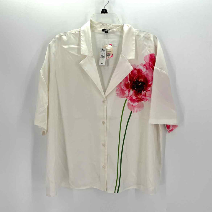 Size XL EXPRESS Ivory Shirt