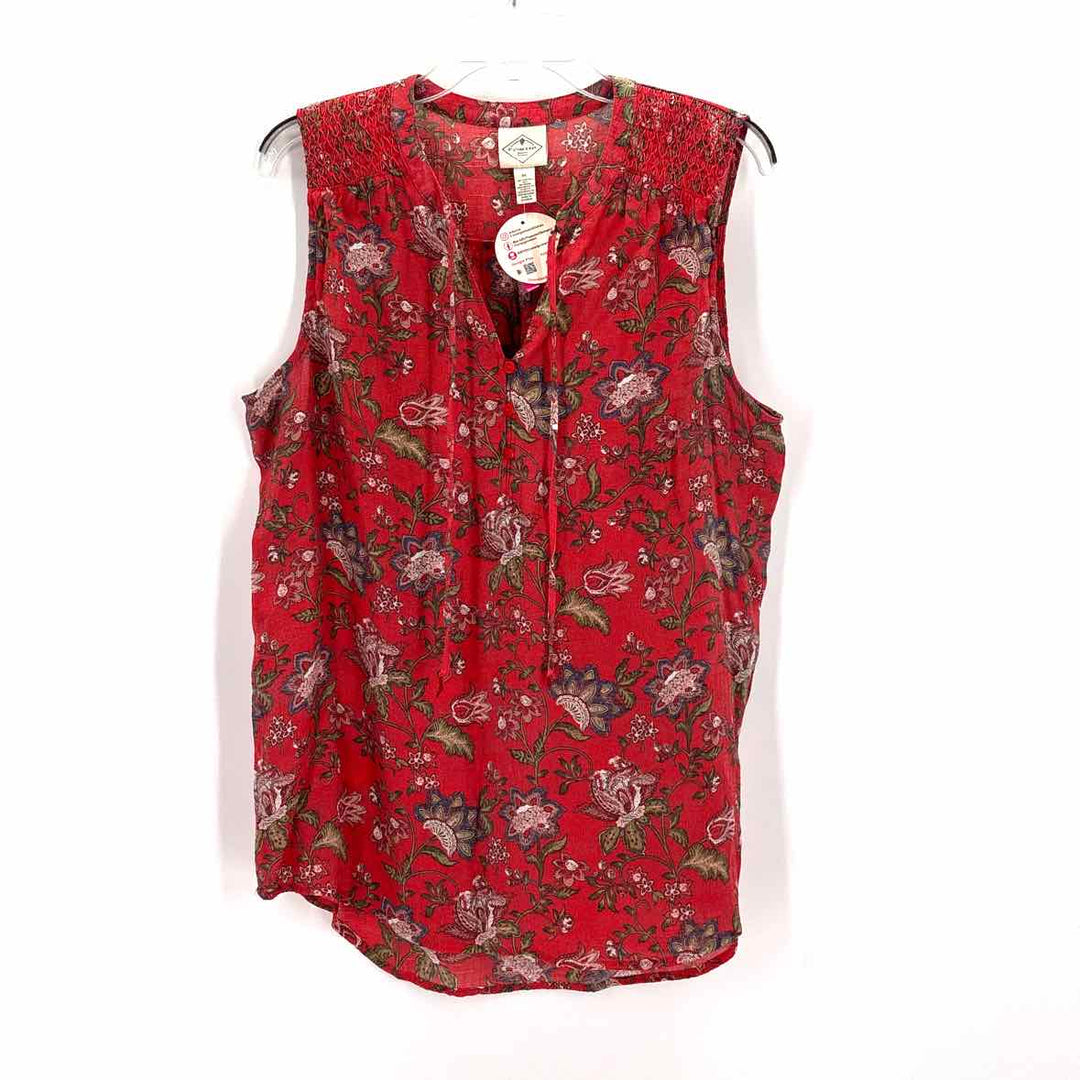 Size XL ST JOHNS BAY Red Shirt