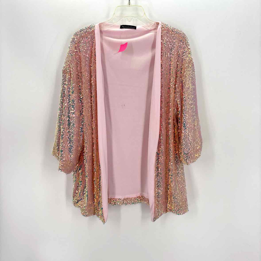 Size One Size Iridescent Sequined Jacket