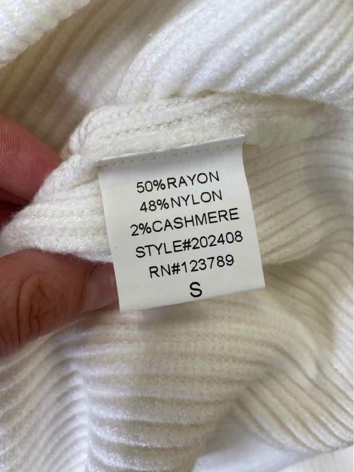 Size S Cream Sweater