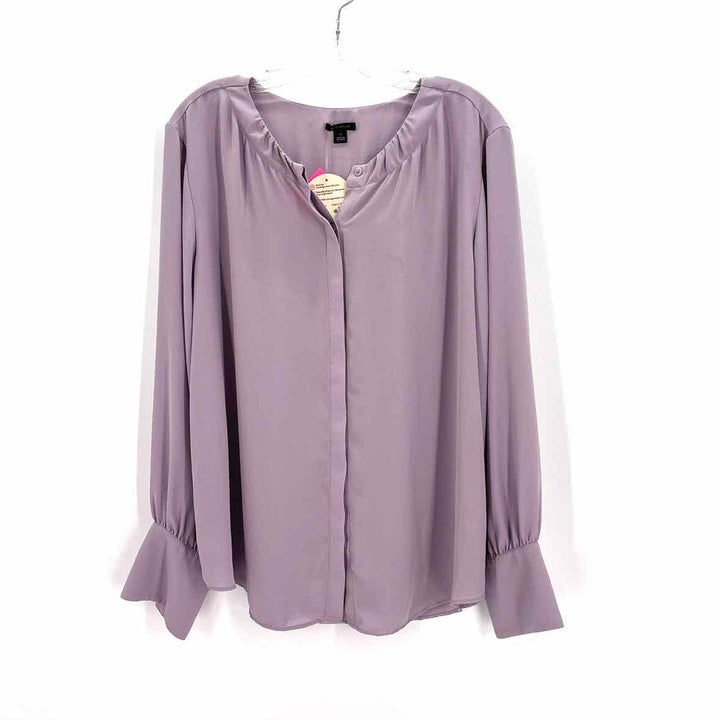 Size XL Ann Taylor Lavender Shirt