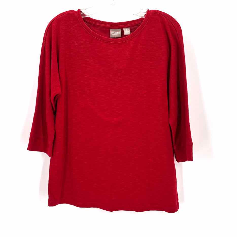 Size S Chico's Red Shirt