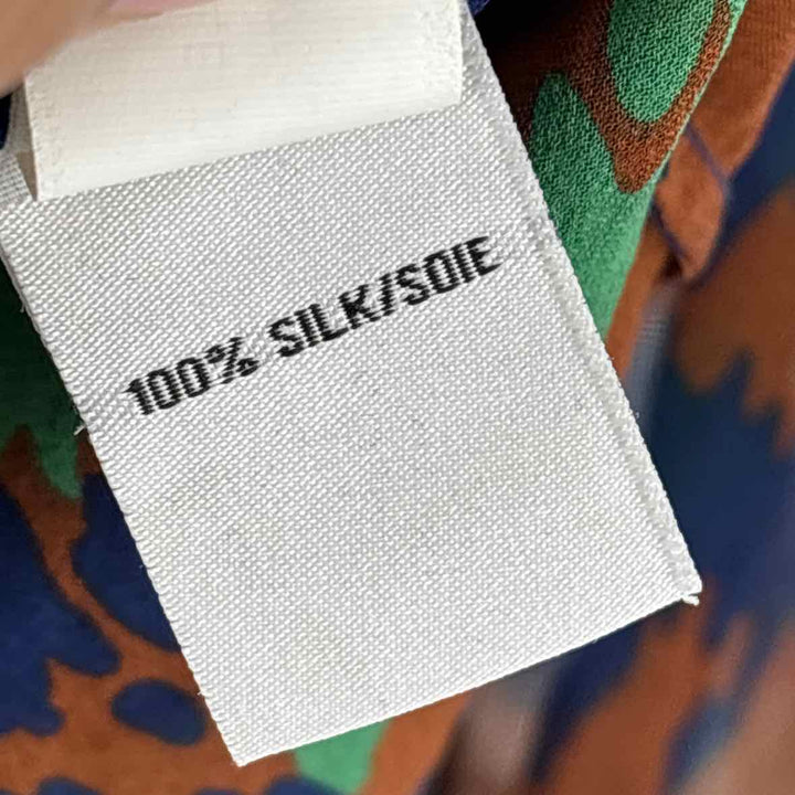 Size 4 DIANE VON FURSTENBERG Multi-Color Shirt
