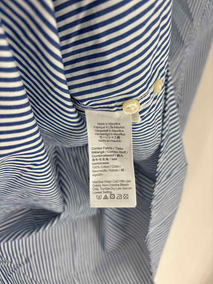 Size M J Crew Blue Shirt