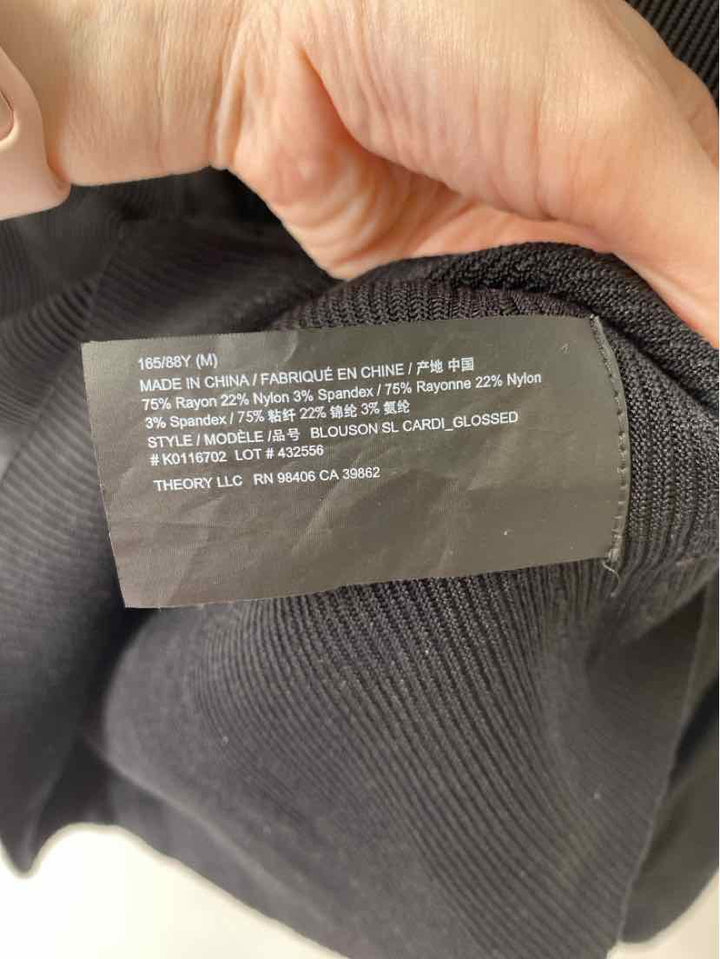 Size M THEORY Black Shirt