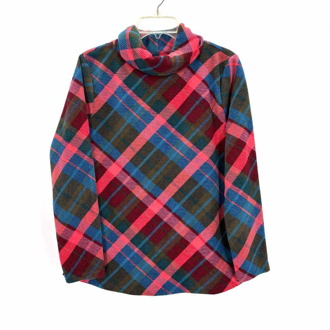 Size L Talbots Multi-Color Fleece Shirt