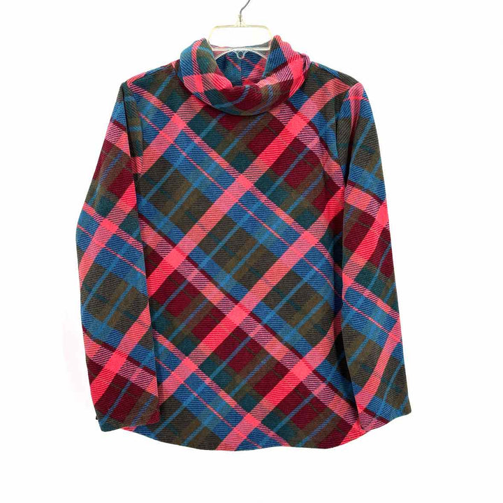 Size L Talbots Multi-Color Fleece Shirt